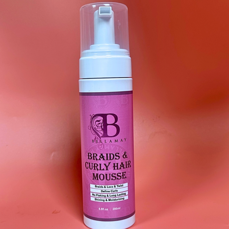 Braids and Curly Mousse