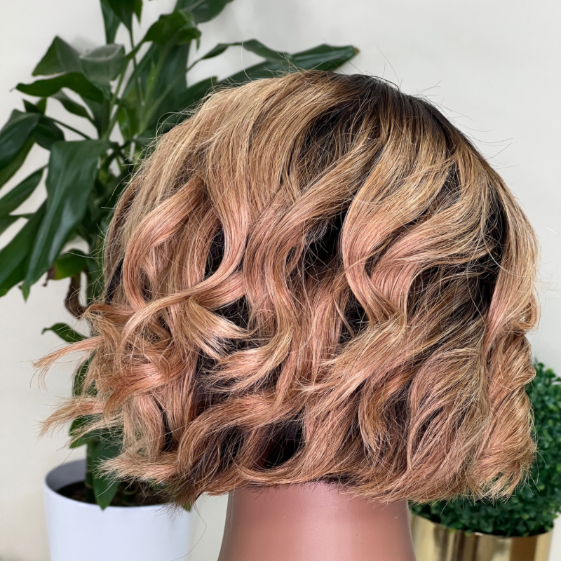PIXIE CURLY OMBRÉ GINGER